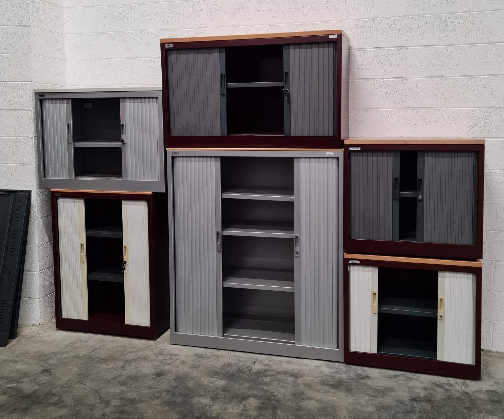 Armoire métallique étagère à volet bureau garage atelier