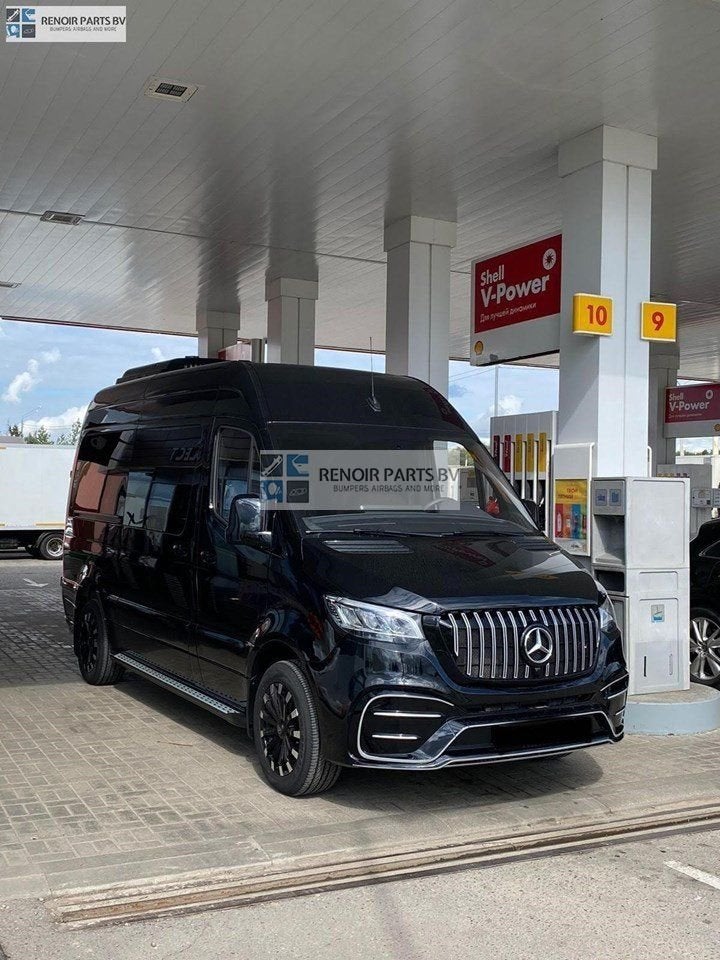 SPORT SIDE STEP MERCEDES SPRINTER W907 L2 L3 L4 LANG CHROME, Auto-onderdelen, Gebruikt, -, -, Ophalen of Verzenden