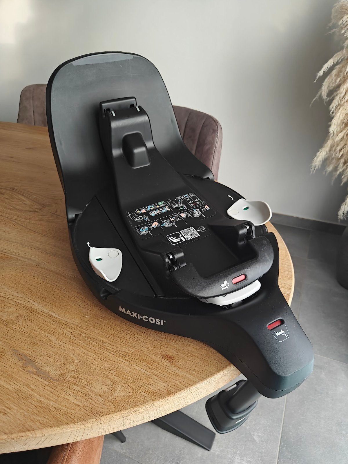 Autostoel Maxi Cosi Pearl 360 Black + Family fix 360 Pro, Ophalen, Verstelbare rugleuning, 0 t/m 18 kg, Zo goed als nieuw