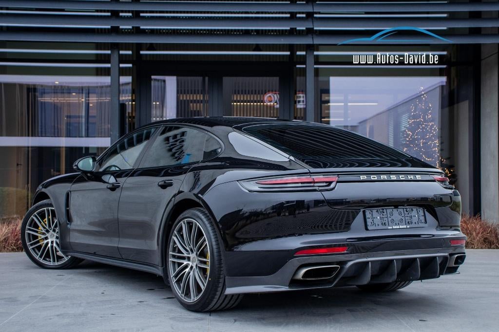 Porsche Panamera 4 3.0 V6 Turbo PDK / HISTORIEK / CARPLAY, Auto's, Porsche, Automaat, 2995 cc, Zwart, Leder
