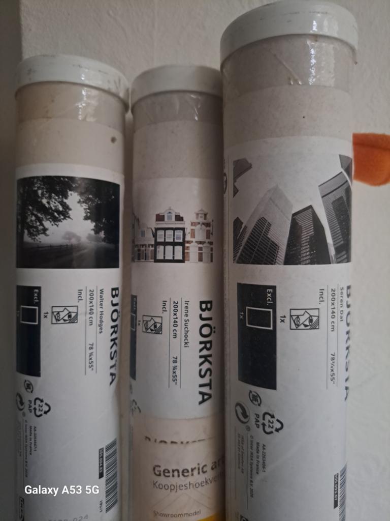 Grote IKEA BJÖRKSTA Canvas Poster - 200x140 cm, Ophalen