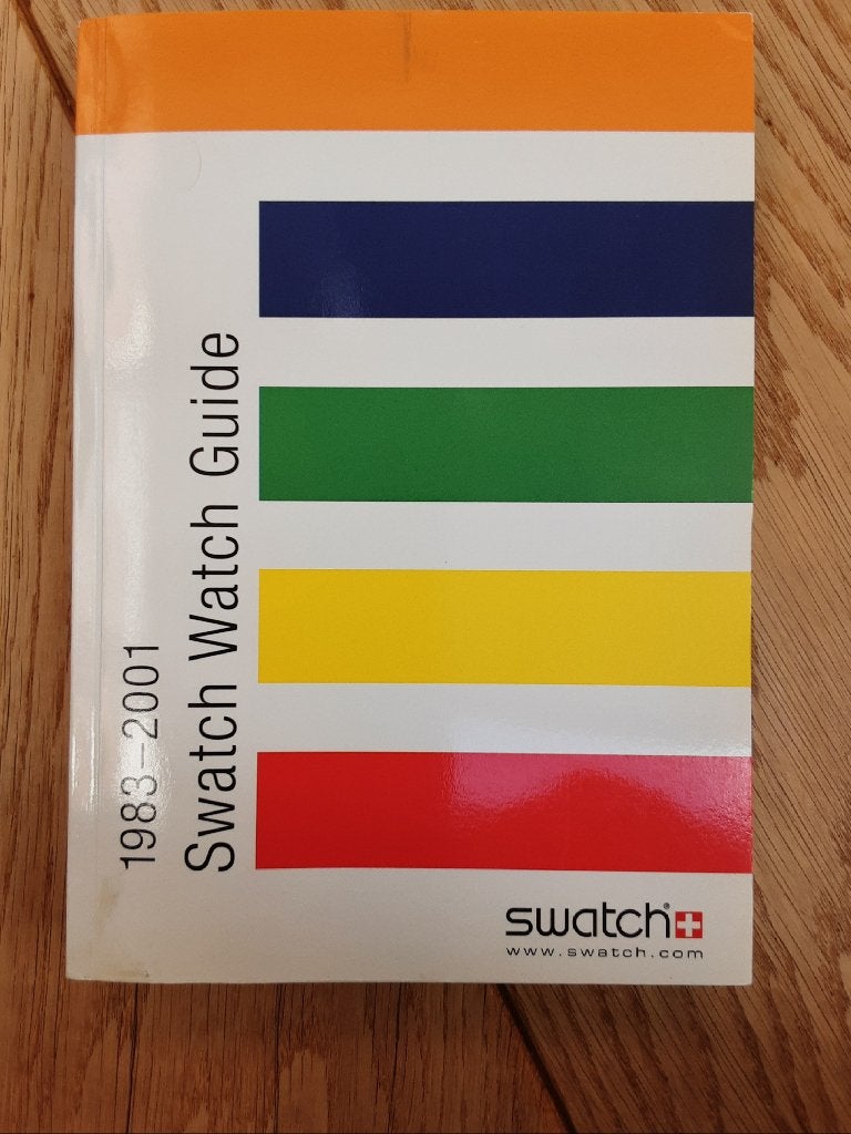 Swatch catalogus 1983 - 2001, Boeken, Catalogussen en Folders, Ophalen of Verzenden, Zo goed als nieuw, Catalogus