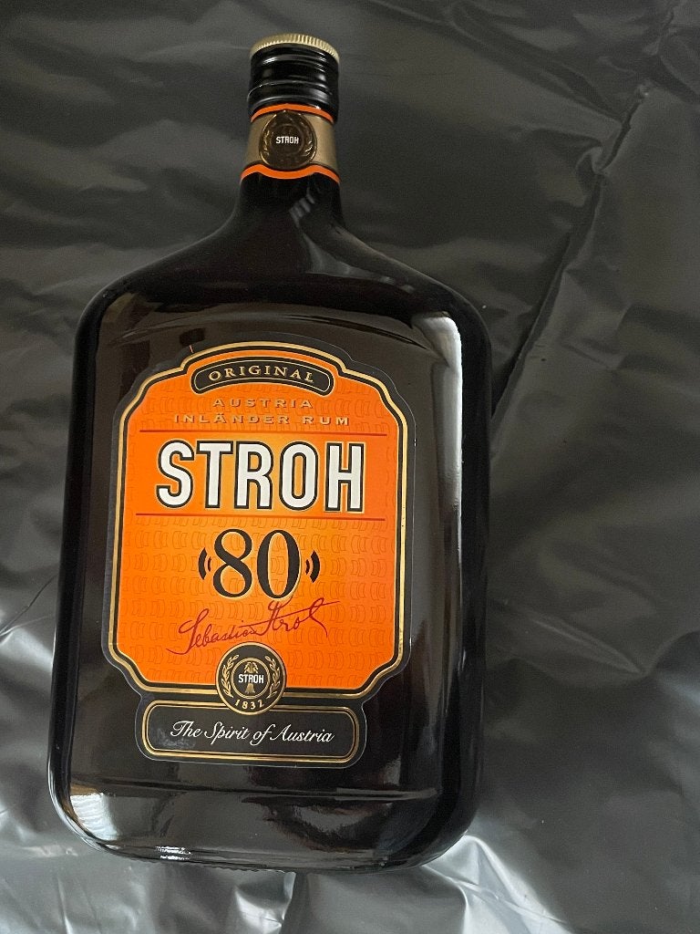 Fles originele Stroh 80 (ongeopend), Ophalen, Nieuw