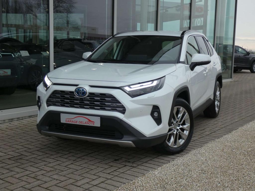Toyota RAV4 Hybrid *AWD 4X4* +Zetelventilatie +LEDER +360C, Automaat, Gebruikt, Zwart, 4 cilinders