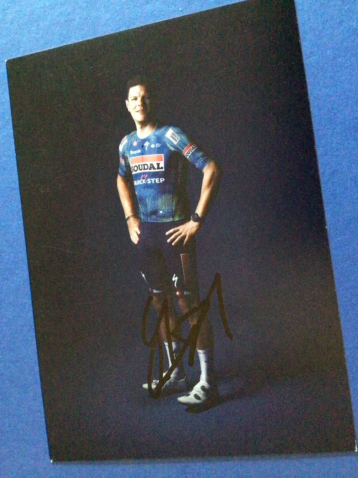Wielerkaart 2026 team quick step jasper stuyven signe, Ophalen of Verzenden, Zo goed als nieuw