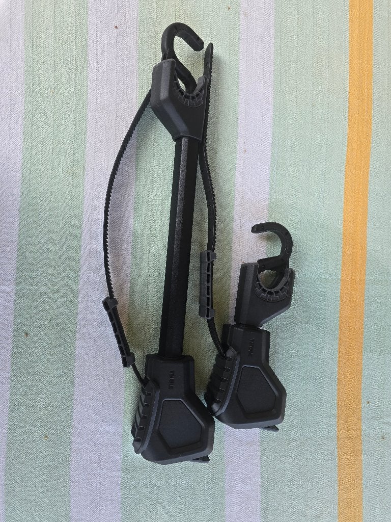 Thule Epos / EasyFold 3 grijparmen (kort + lang) - N202 -, Ophalen, Zo goed als nieuw, Fietsendrager-accessoire, Brede banden
