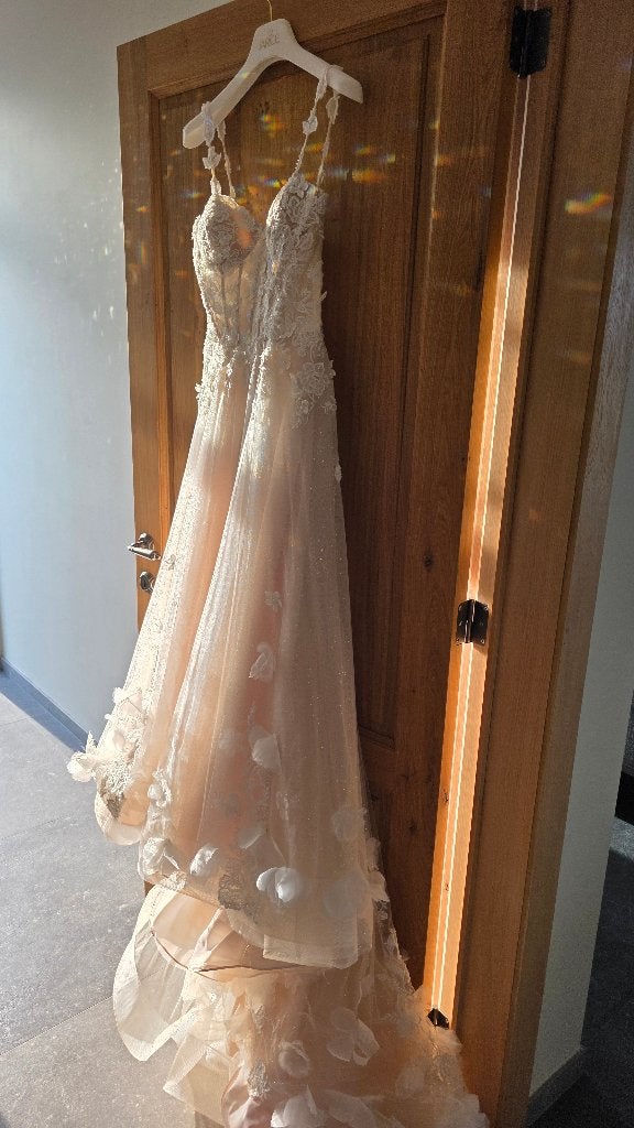 Trouwkleed, Vêtements | Femmes, Enlèvement ou Envoi, Comme neuf, Autres couleurs, Robe de mariée