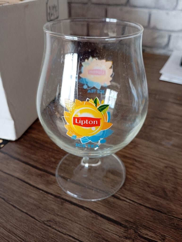 6 verres Lipton, Collections, Enlèvement, Neuf, Verre à soda