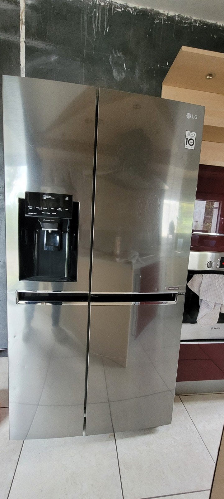 Frigo Américain, Enlèvement, Utilisé, Avec congélateur séparé