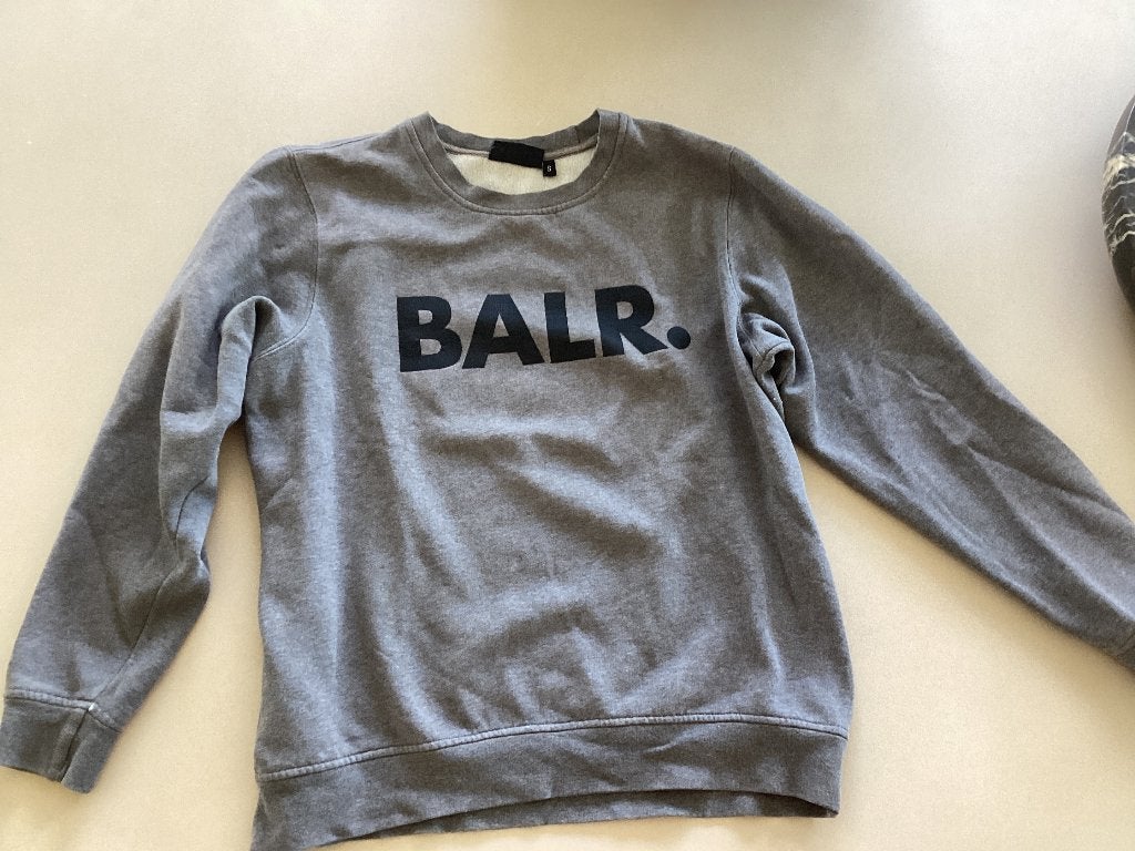 Trui balr, Kleding | Heren, Truien en Vesten, Verzenden, Balr, Grijs, Gedragen