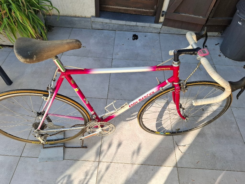 Eddy Merckx Corsa Extra, Autres marques, Frein sur jante, 57 à 61 cm, Acier