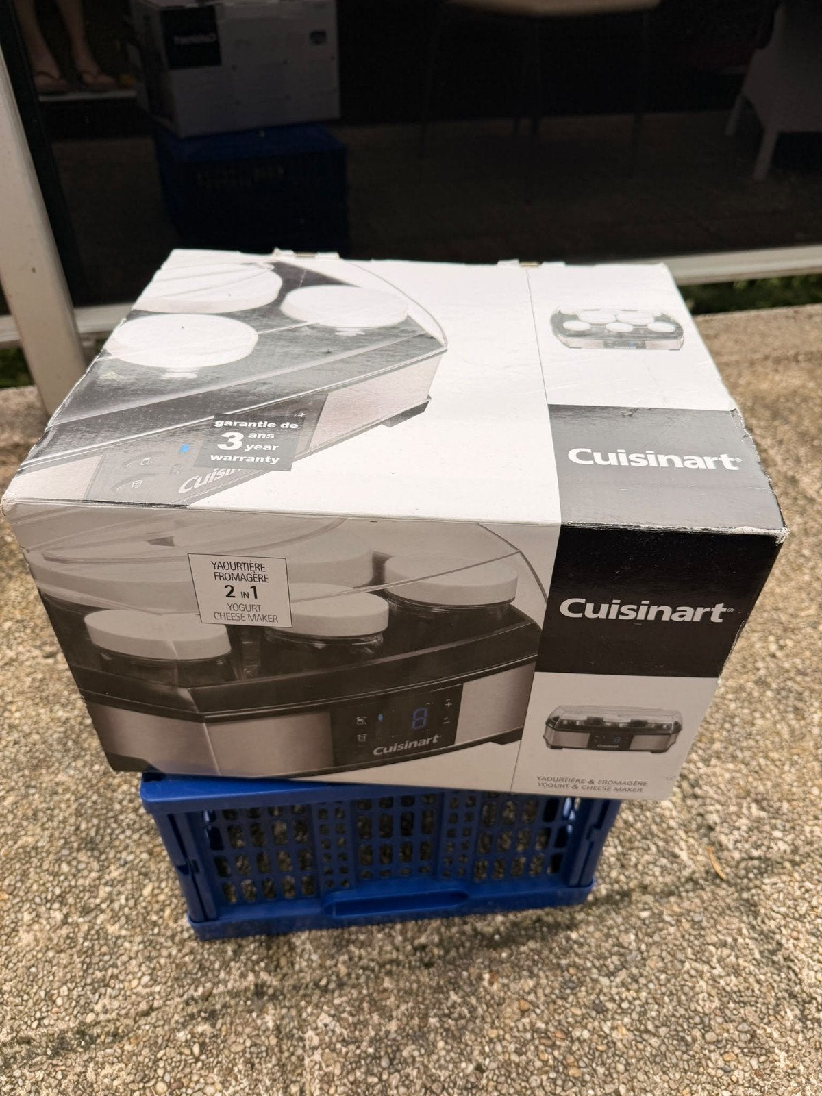 Cuisinart YM400E yaourtière fromagère 2en1, Enlèvement ou Envoi, Utilisé