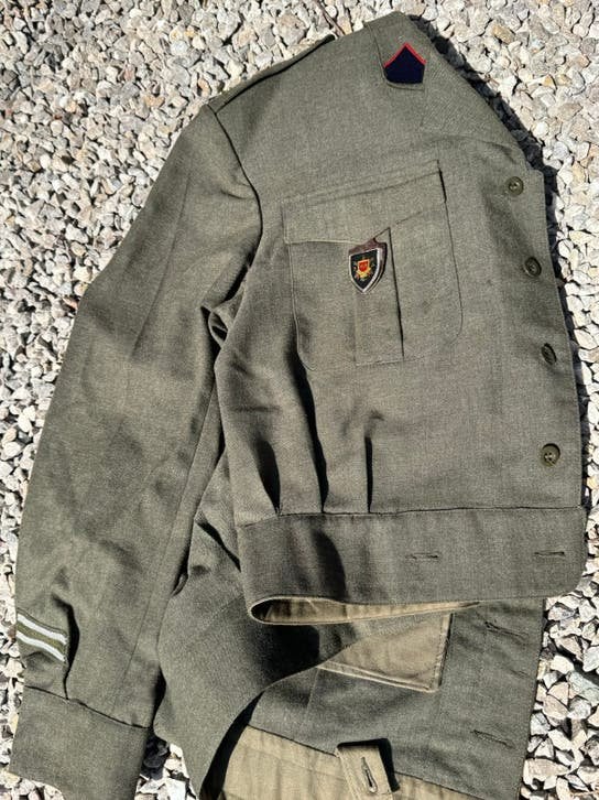 3A volledig gevechtsuniform, Verzamelen, Militaria | Algemeen, Landmacht, Kleding of Schoenen, Ophalen of Verzenden