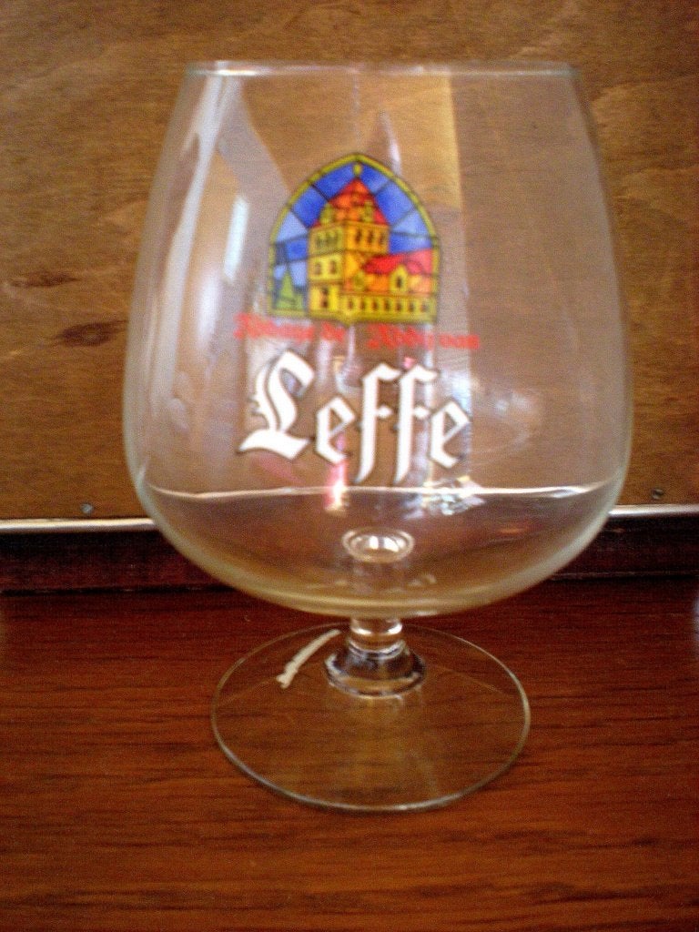 Abbaye de Leffe  (format cognac), Enlèvement ou Envoi, Comme neuf, Verre ou Verres, Leffe