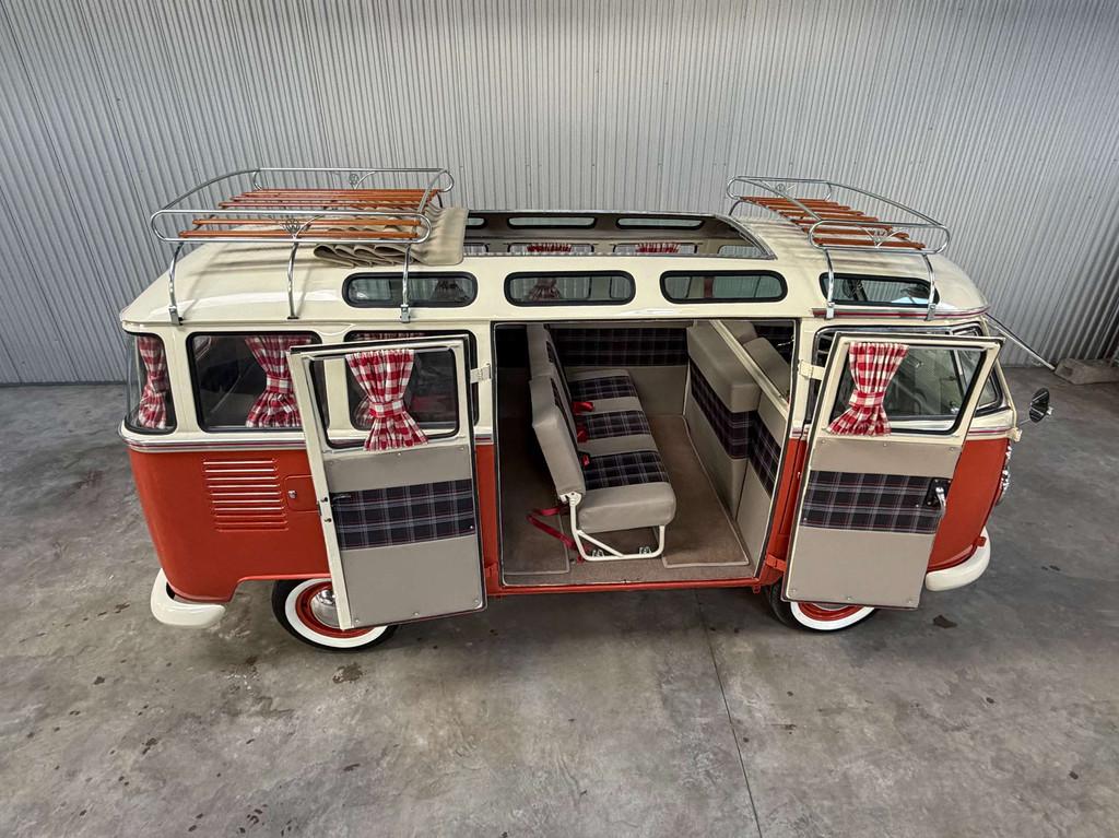 Volkswagen T1 Kombi Samba Style 23 Window Safari Windows, Auto's, Oldtimers, Bedrijf, Te koop, Open dak, Panoramadak, Volkswagen
