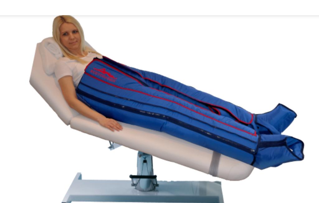 LYMFEDRAINAGE - OEDEEMTHERAPIE - PRESSOTHERAPIE, Enlèvement, Comme neuf