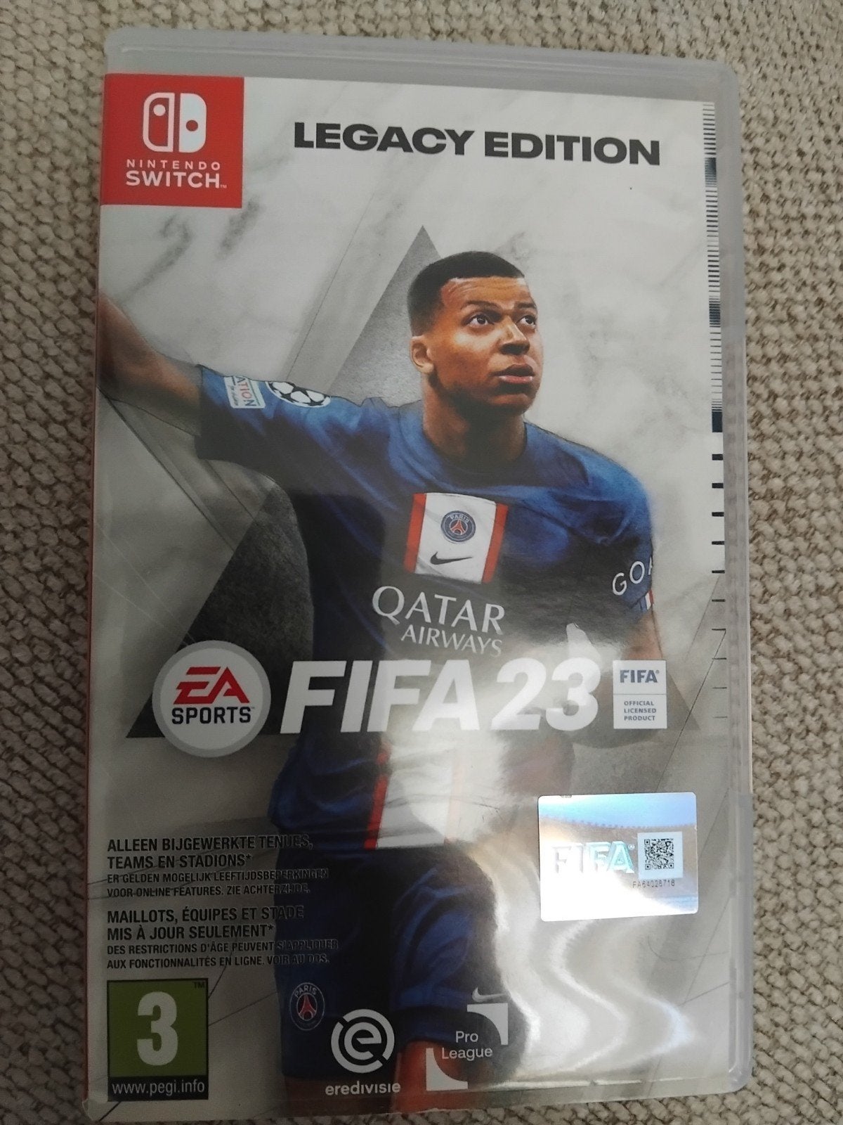 fifa 23 switch, Enlèvement ou Envoi