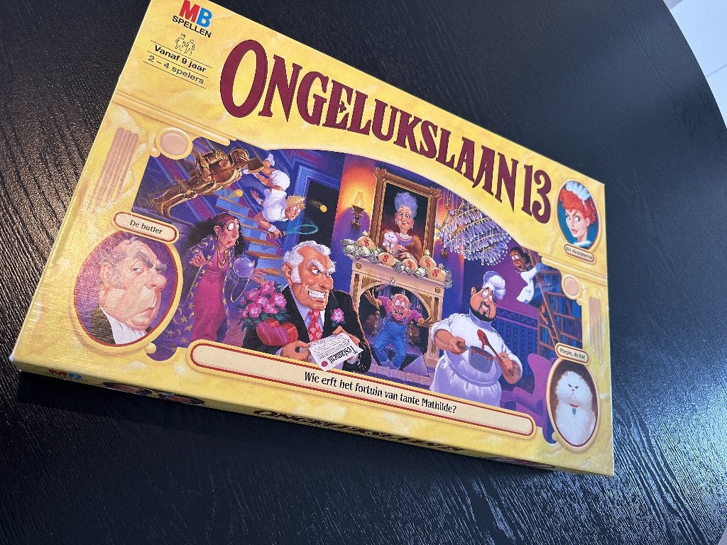 Ongelukslaan 13, Een of twee spelers, Ophalen of Verzenden, Zo goed als nieuw, MB spelen