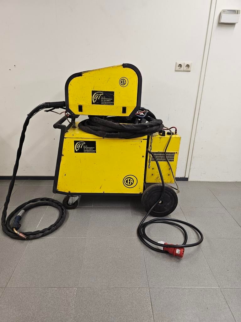 CEA ECHO 4000 CV MIGMAG lasapparaat watergekoeld – 400V, Ophalen, Gebruikt, 250 ampère, CO2