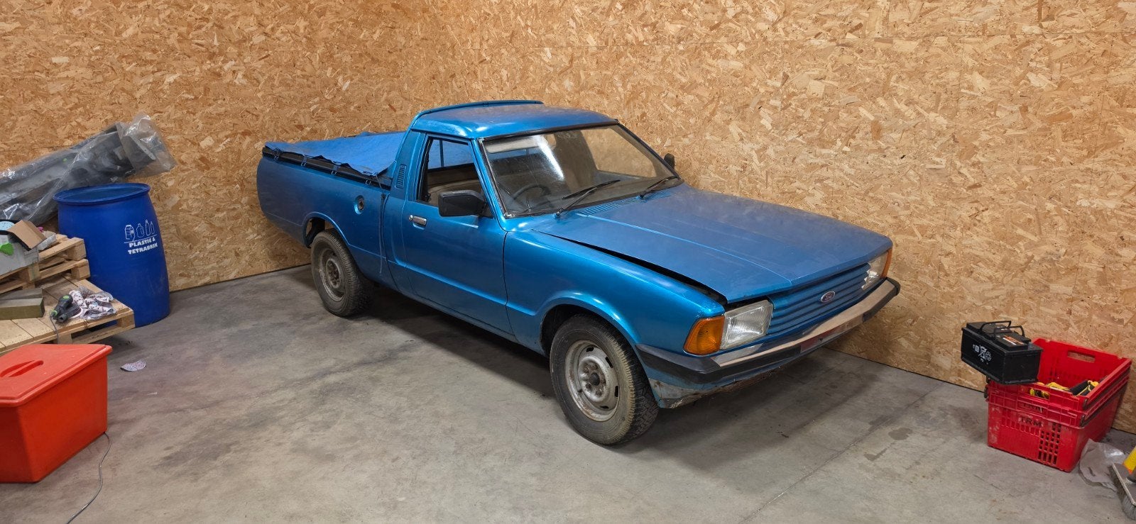Zeldzame ford taunus p100 pick-up, Auto's, Ford, Particulier, Bruin, Bruin, Leder, Ophalen