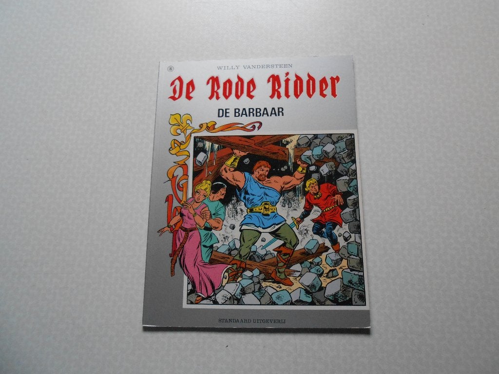 Rode ridder 76 De barbaar 2001., Willy vandersteen, Eén stripboek, Nieuw, Ophalen of Verzenden