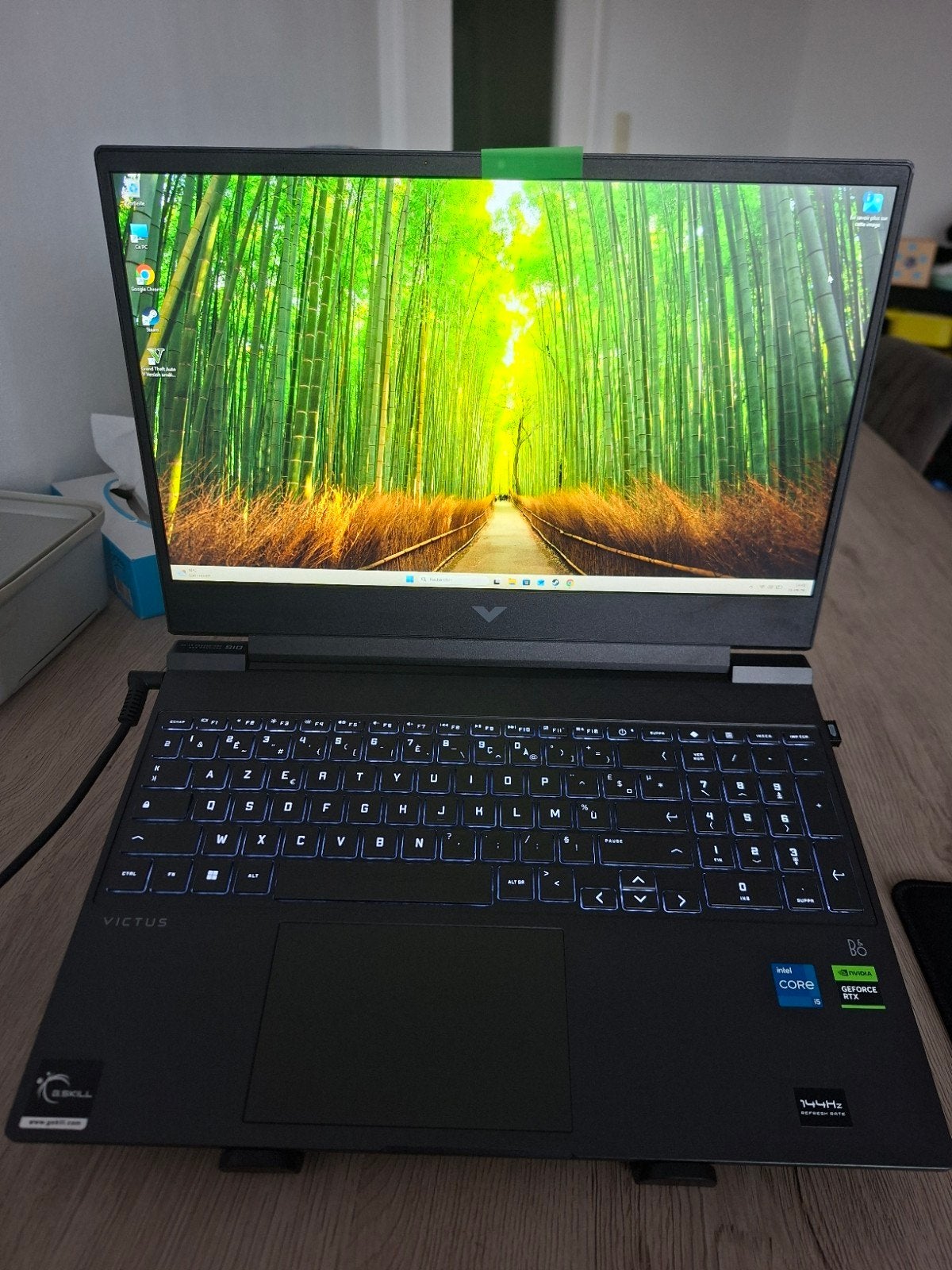 hp victus 15, Enlèvement, SSD