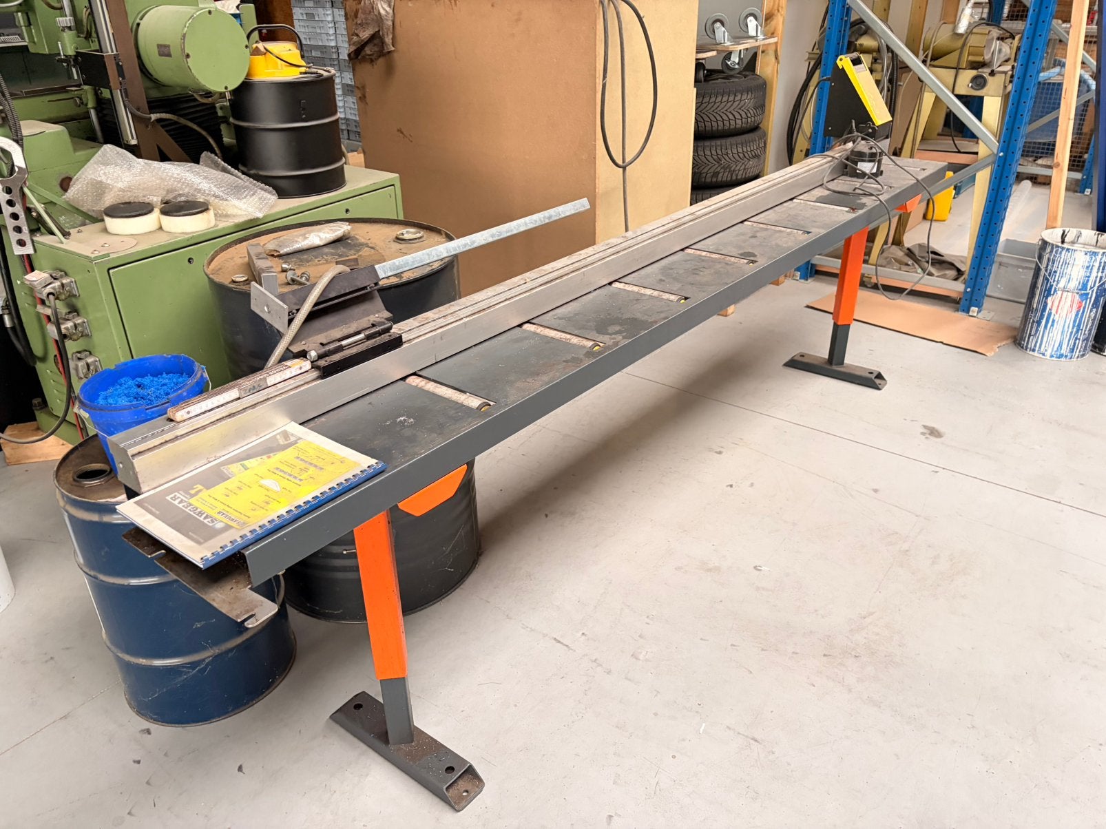 Aanslag voor zaagmachine, Zakelijke goederen, Ophalen