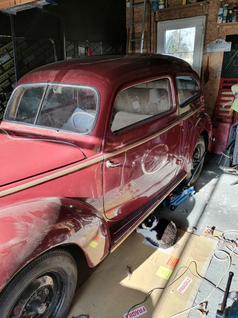 Tres rare Ford Taunus Buckel 1950, foto 3