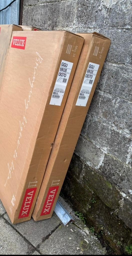 Nieuwe velux dakraam, Doe-het-zelf en Bouw, Ophalen, Minder dan 80 cm, 120 tot 160 cm, Nieuw