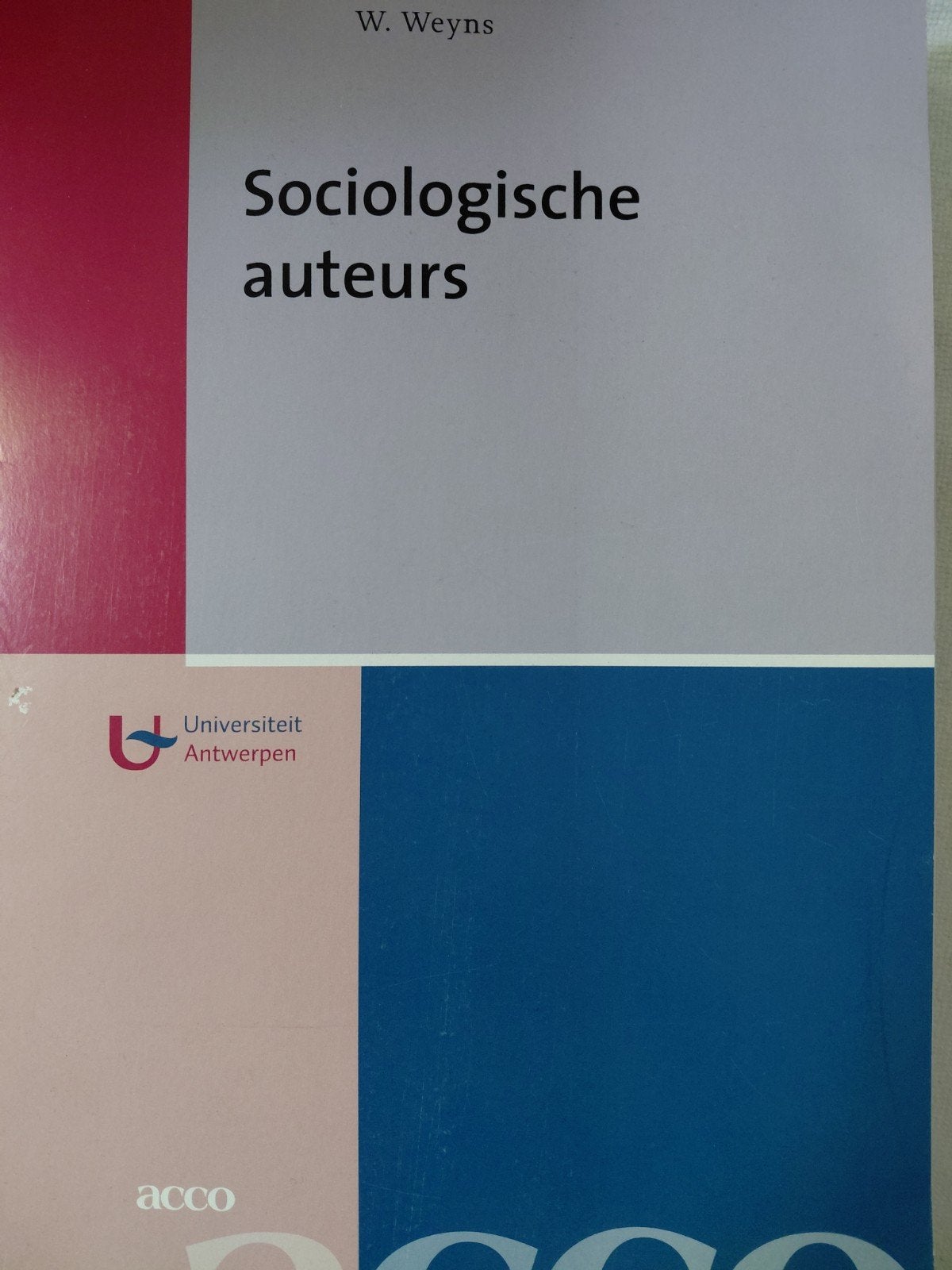 Sociologische auteurs, Boeken, Ophalen
