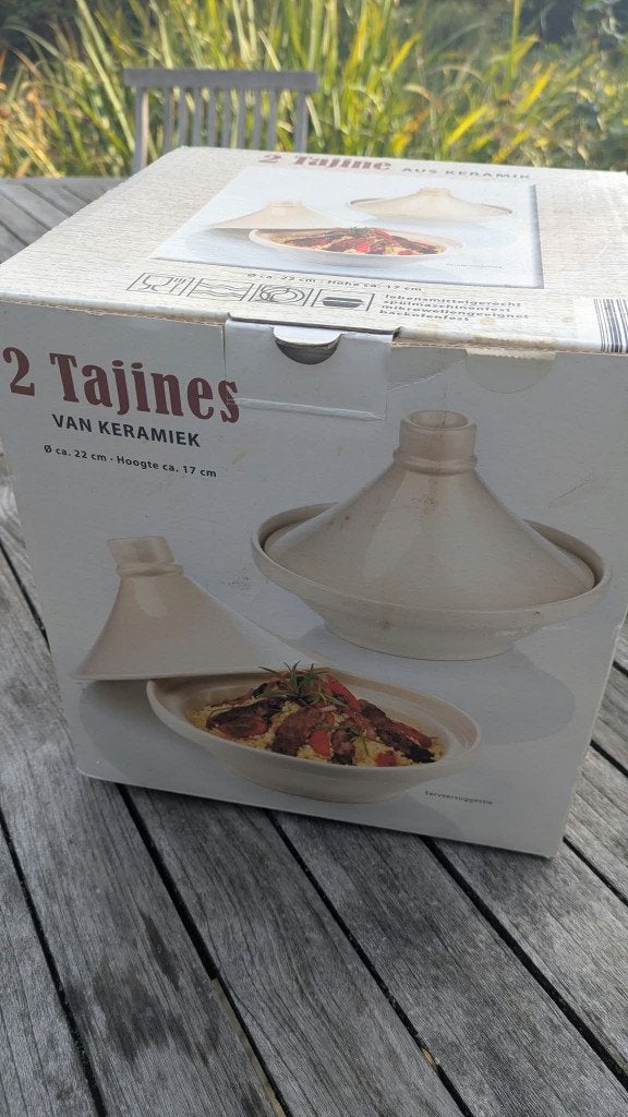 tajine en céramique, Enlèvement, Comme neuf, Pierre/céramique, Tajine