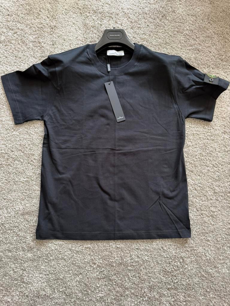 Stone Island zwart t-shirt, Ophalen of Verzenden, Zo goed als nieuw, Zwart