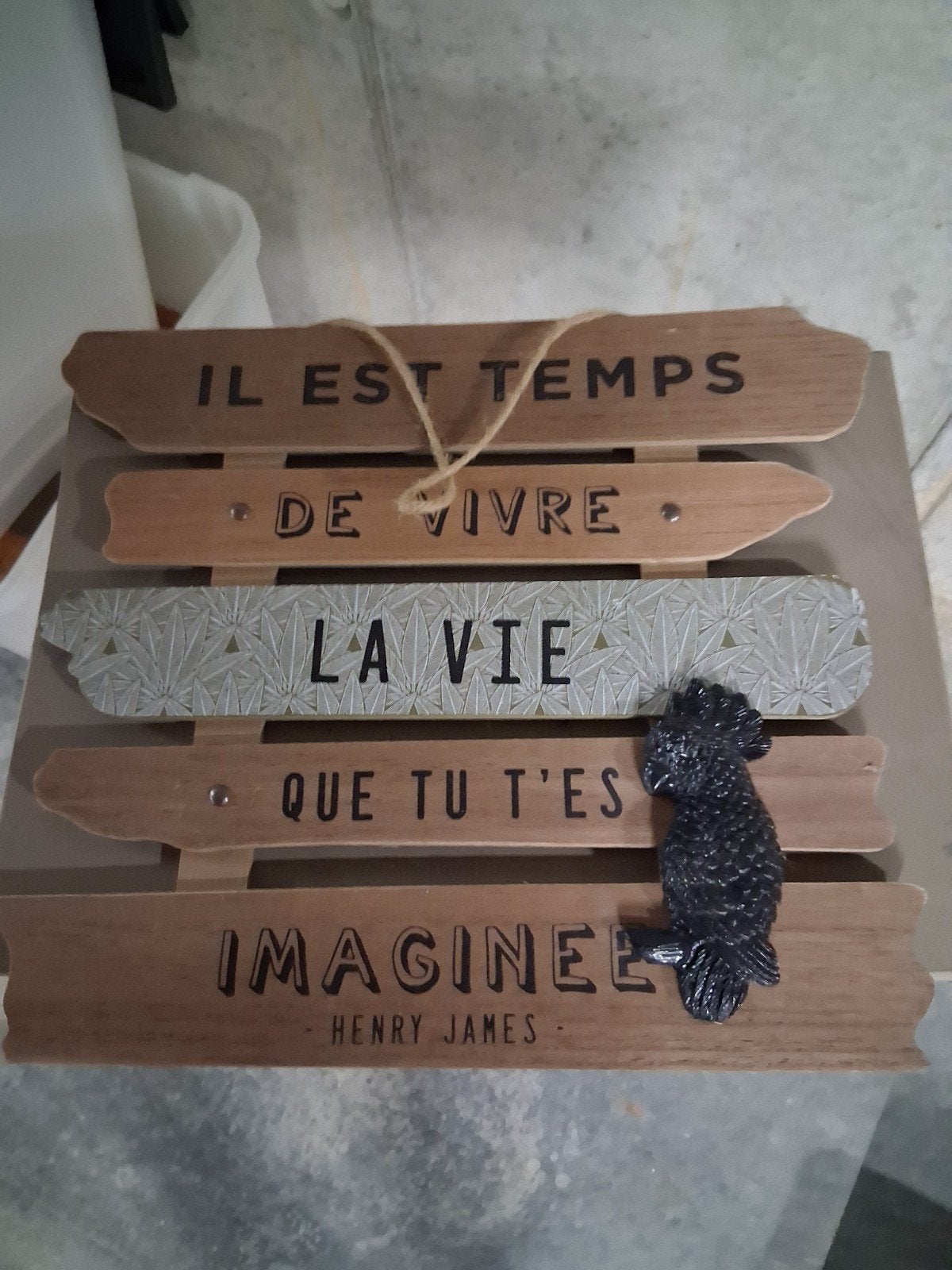 panneau décoratif en bois, Neuf, Teck