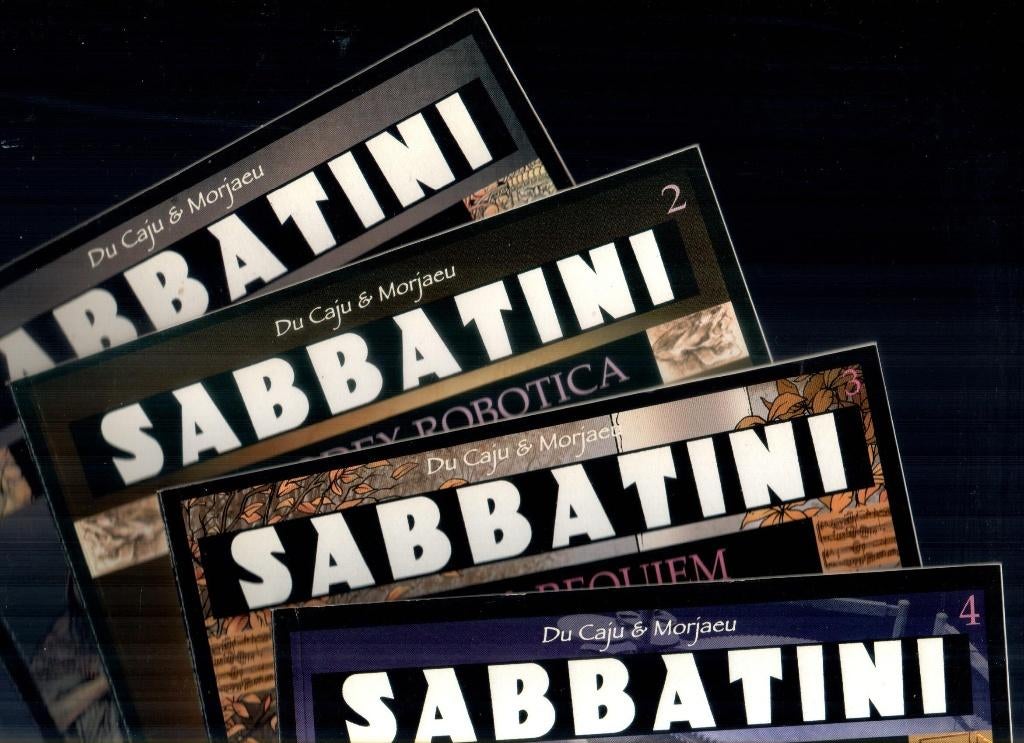 Sabbatini 1 t/4 - Du Caju & Morjeau, Boeken, Nieuw, Ophalen of Verzenden, Du Caju & Morjeau, Meerdere stripboeken