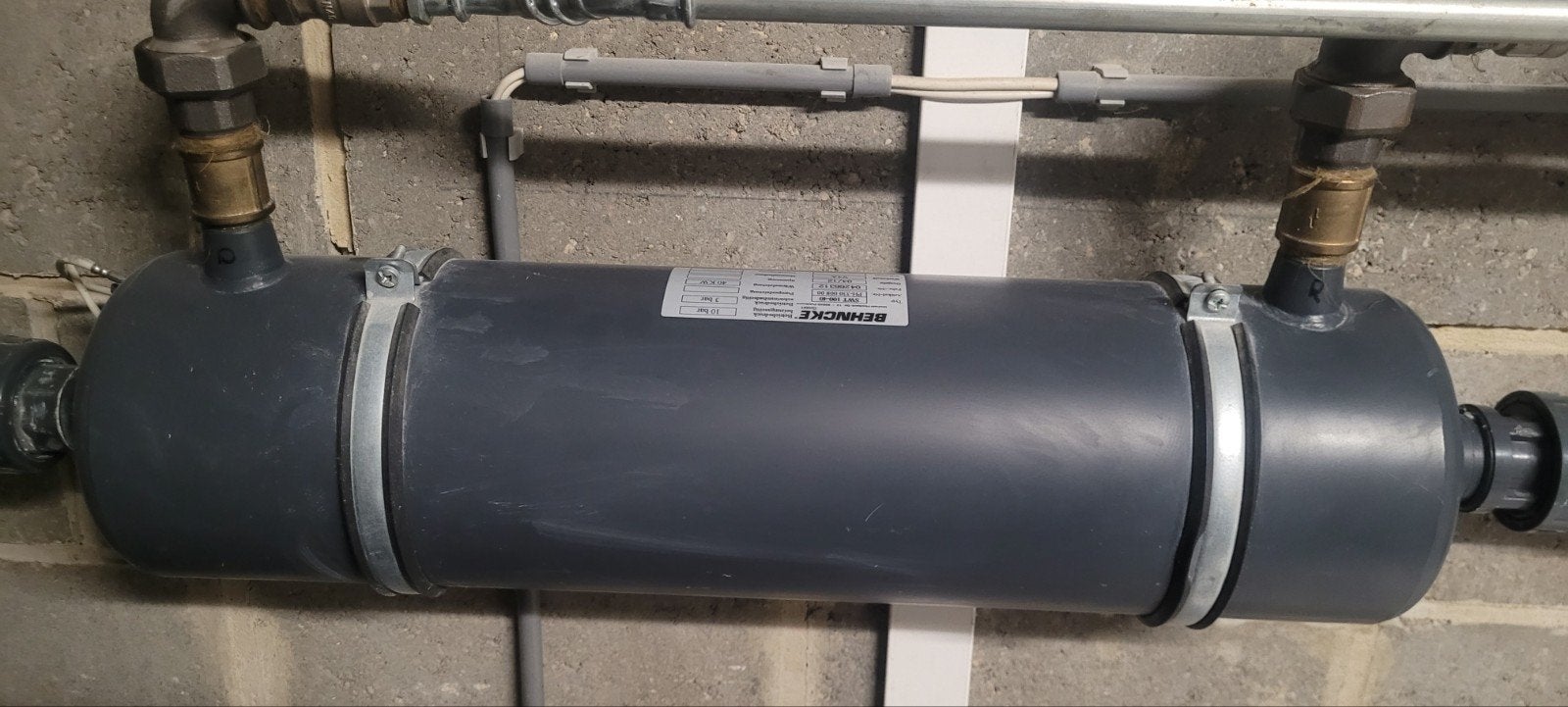 Warmtewisselaar zwembad 40KW, Tuin en Terras, Ophalen, Gebruikt, Verwarming