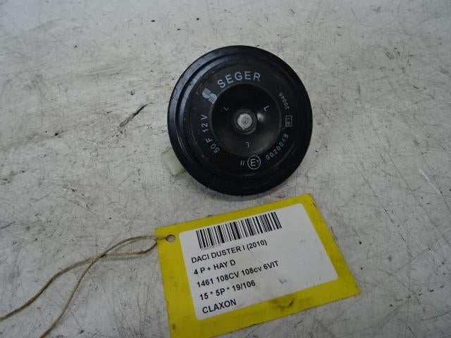 CLAXON Dacia Duster (HS) (01-2009/01-2018), Gebruikt, Dacia