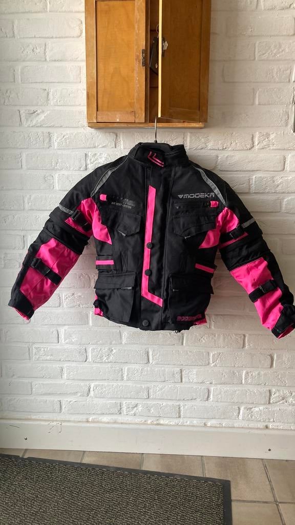 Motovest kind maat 128, Motoren, Kleding | Motorkleding, Ophalen, Kinderen, Jas | textiel