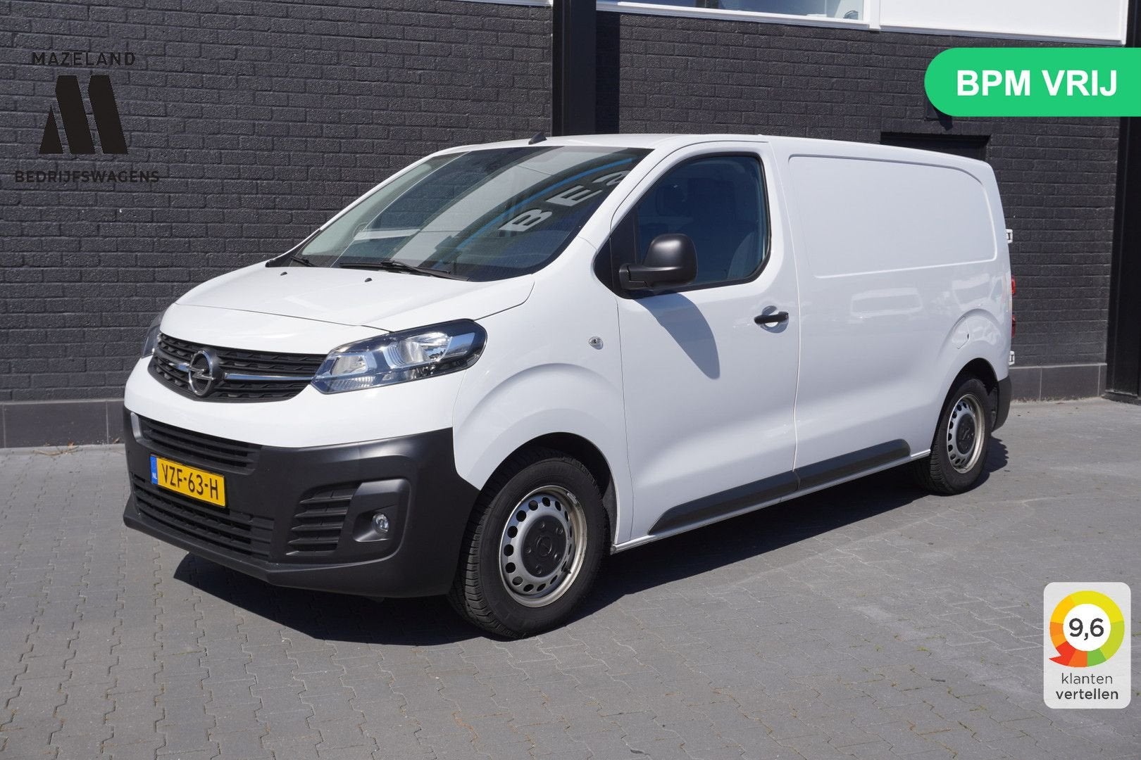 Opel Vivaro 2.0 CDTI 145PK L2 Automaat EURO 6 - Airco - Navi, Automaat, Wit, Bedrijf, Onderhoudsboekje