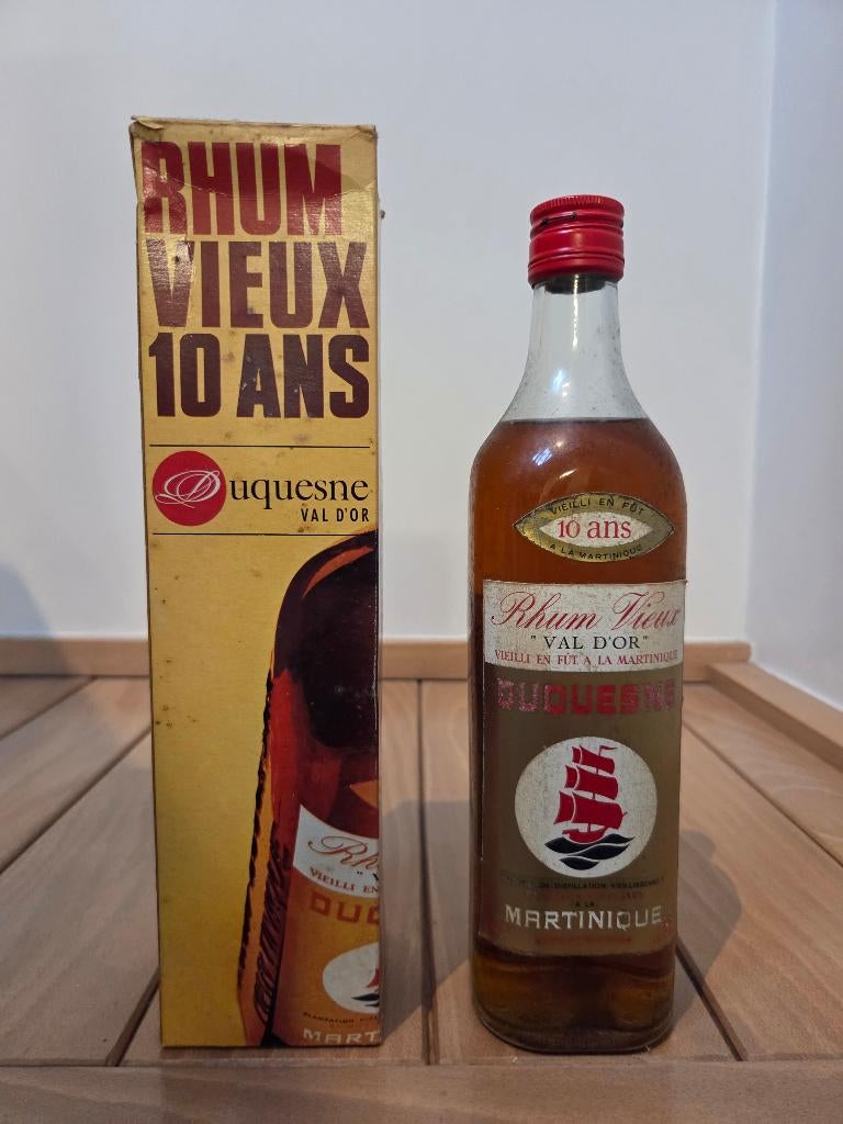 Rhum Duquesne Val d'Or 10 jaar oudjes, Verzamelen, Ophalen of Verzenden