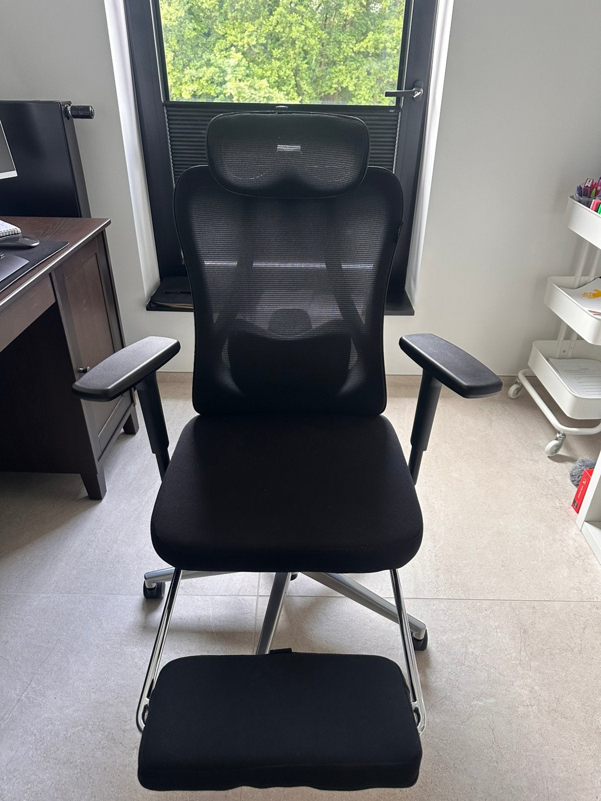 HBADA P3 Ergonomic Chair with Footrest, Caravanes & Camping, Enlèvement ou Envoi, Comme neuf