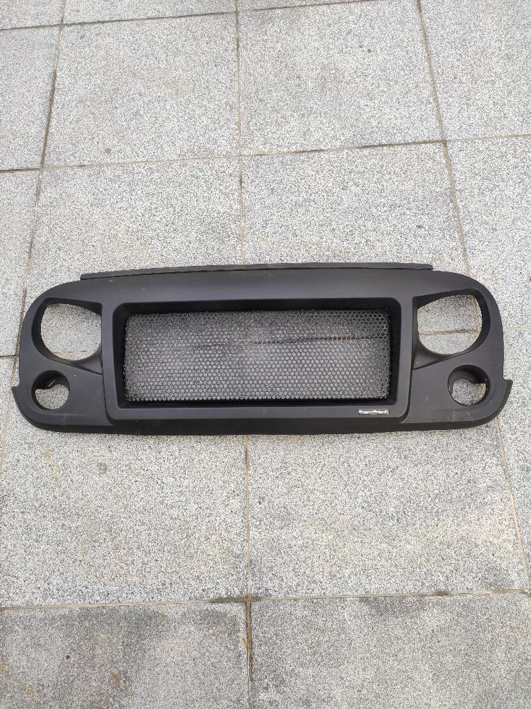 Wrangler JK 2007 tot 2018 : nieuwe grill van Rugged Ridge, Pare-chocs, Enlèvement, Avant, Neuf