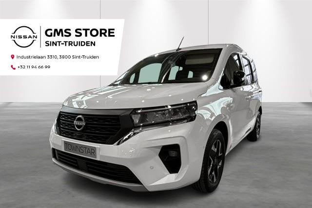 Nissan Townstar L1H1 DIG-T 130 MT Tekna Automatische airco,, Voorwielaandrijving, 4 cilinders, Wit, 1475 kg