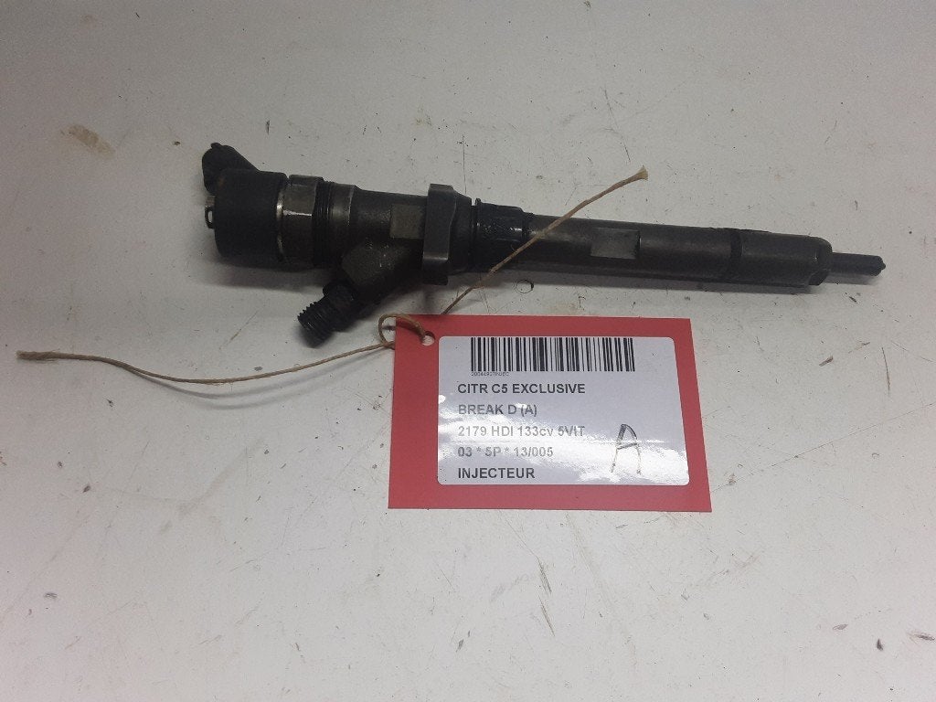 INJECTEUR Citroën C5 I Break (DE) (0445110036), Citroën, Mevr. I. Hauben, Utilisé, Rue de l'Espoir 34 34
4030  GRIVEGNÉE, BE