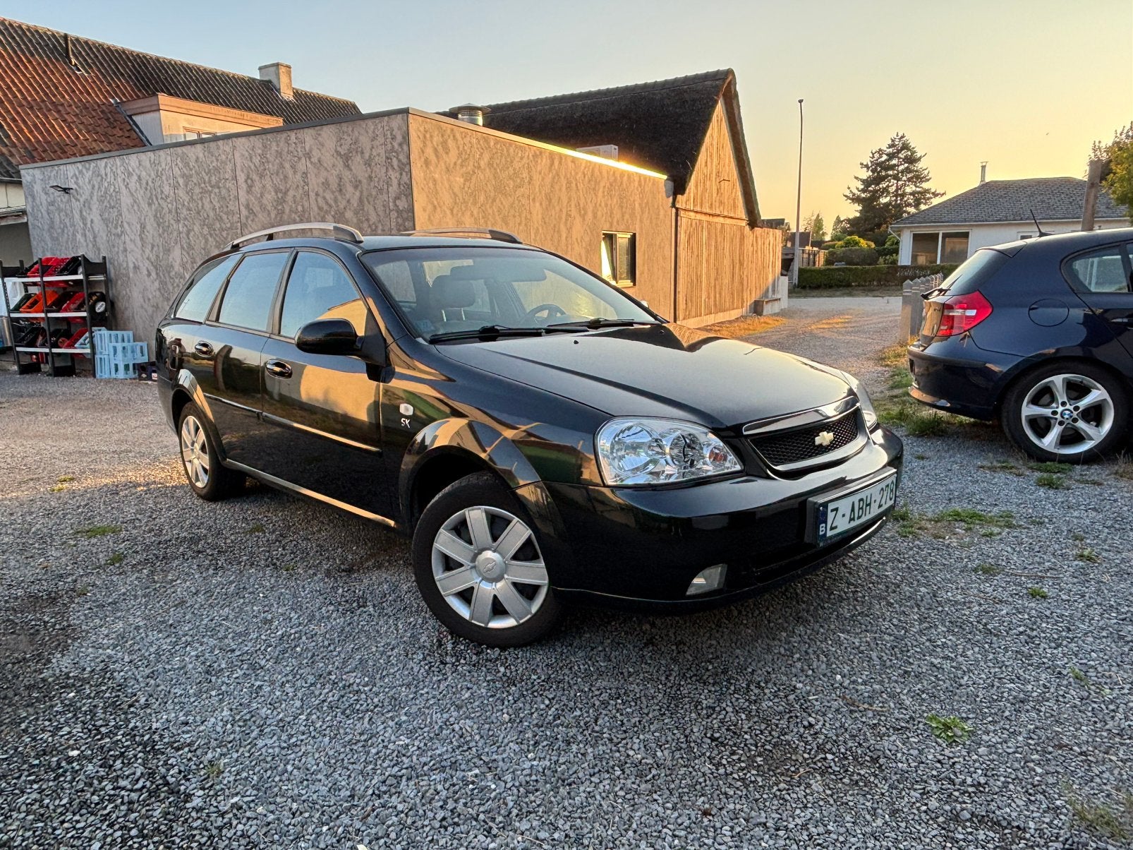 Chevrolet Nubira 2006 168d km | LPG/| Keuring | 1J Garantie, Auto's, Voorwielaandrijving, Zwart, Leder, Bedrijf