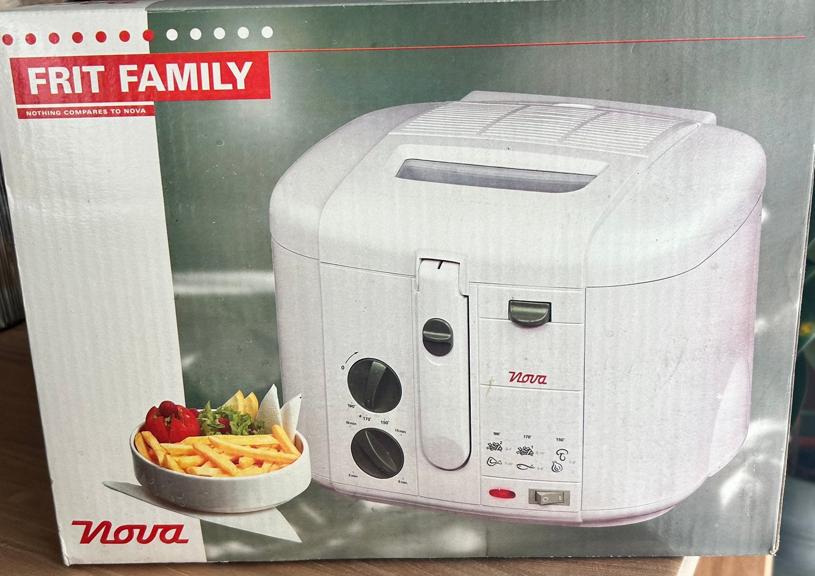 Friteuse NOVA nieuw, Elektronische apparatuur, Frituurpannen, 2 tot 3 liter, Ophalen, Nieuw