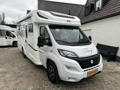 Particulier verkoop “Mobilhome Mc Louis Sovereign 481”, Caravans en Kamperen, Mobilhomes, Particulier, tot en met 4, Half-integraal