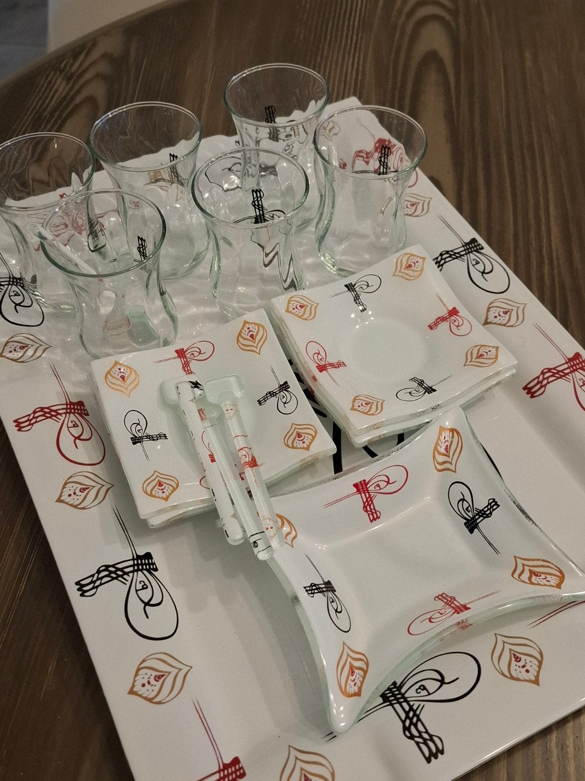 Tafel Decoratie, Huis en Inrichting, Ophalen, Meerkleurig, Zo goed als nieuw, Theetipje