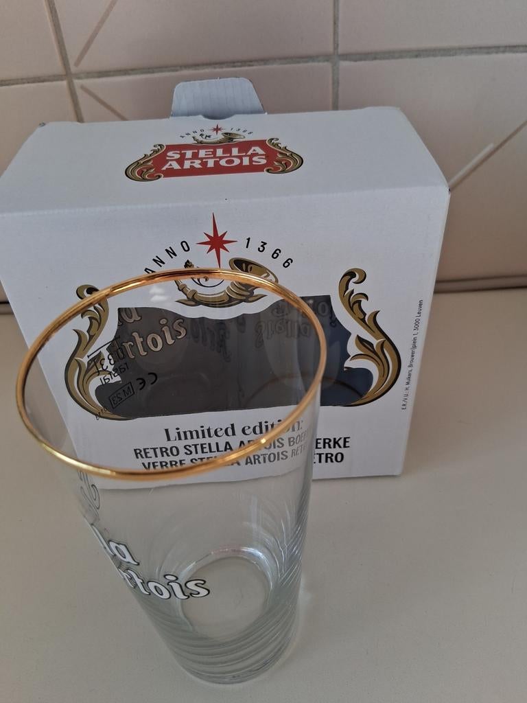 6 glazen Stella Boerkens nieuw, Verzamelen, Ophalen of Verzenden