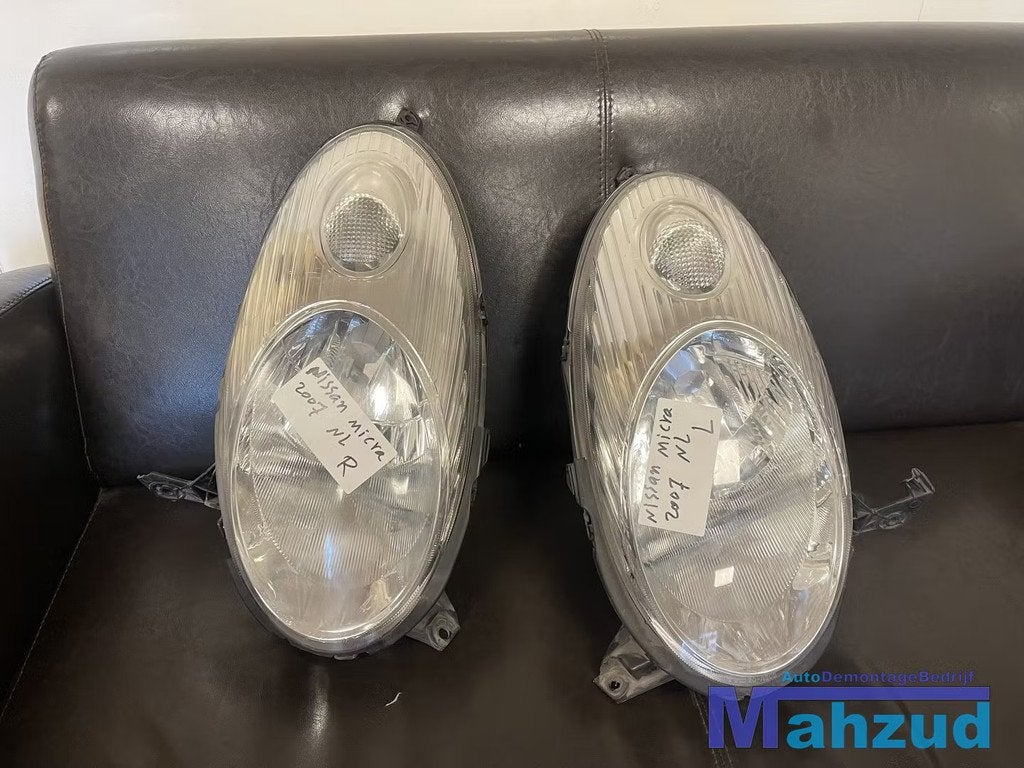 NISSAN MICRA 3 K12 rechts koplamp 2002-2010, Takashima 1-chome 1-1
220-8686  Yokohama, NISSAN_SR@mail.nissan.co.jp, Nissan, Gebruikt