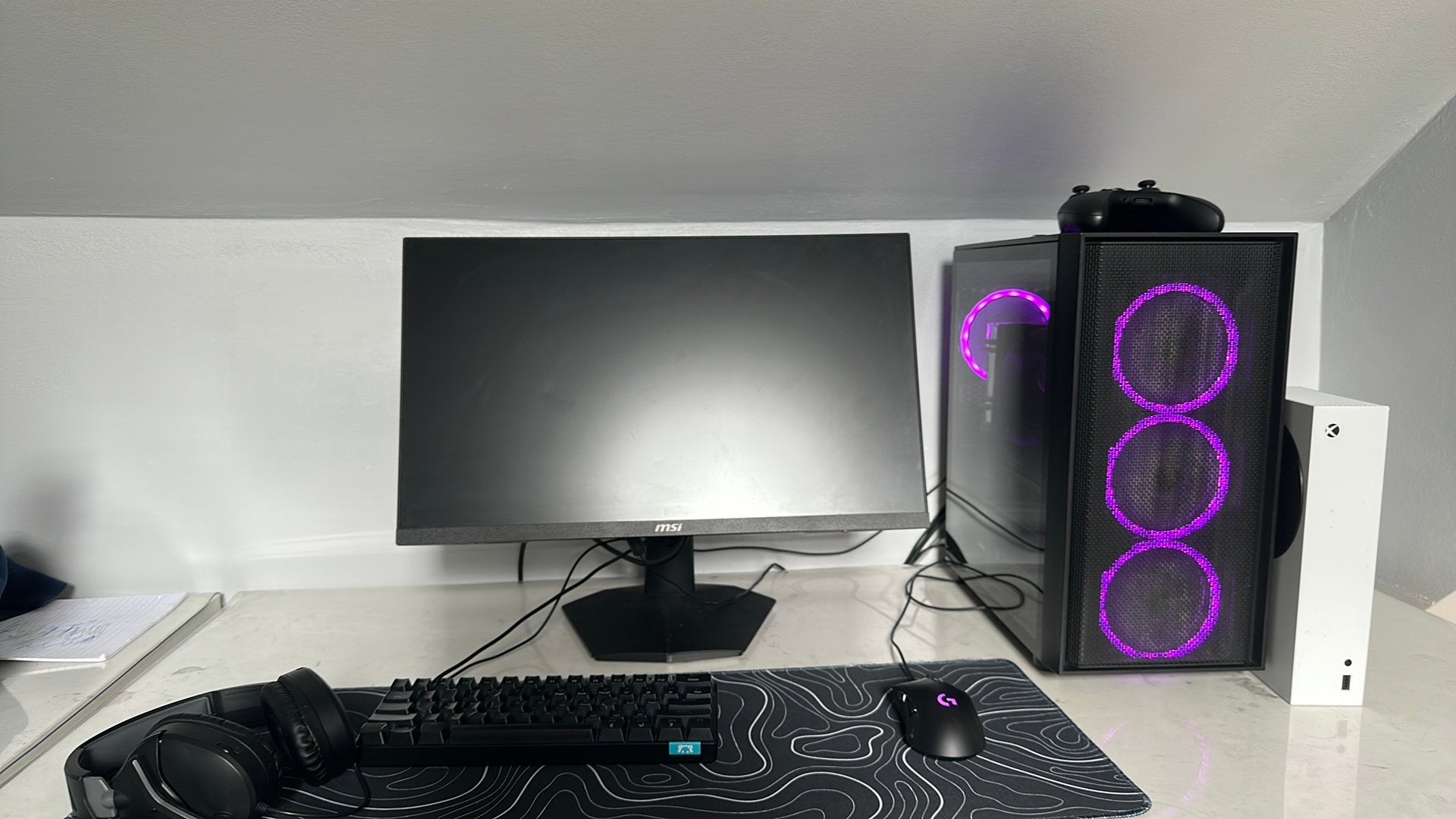 Setup complet pc ecran xbox, Ophalen, Zo goed als nieuw